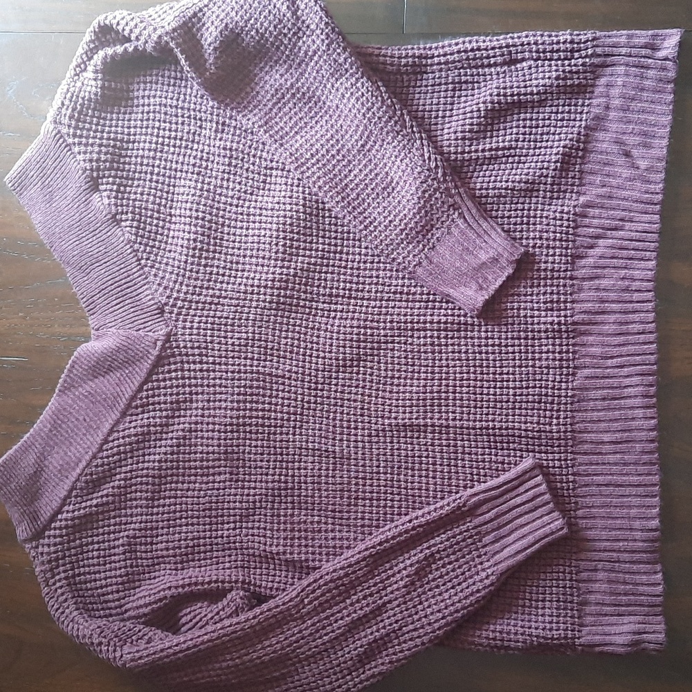 Womens Large off the shoulder sweater
